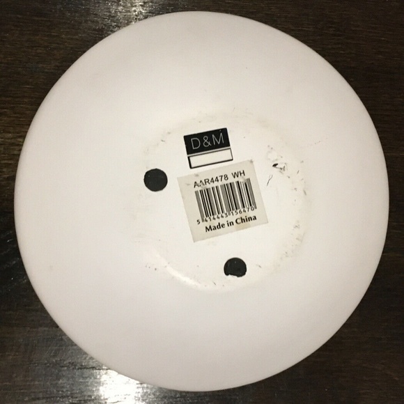 White Ceramic Ceramic Orchid Planter Pot Flower - Picture 4 of 4